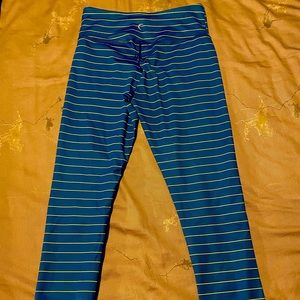 ZYIA Lime Stripe leggings